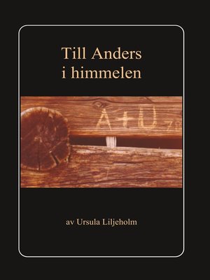 cover image of Till Anders i himmelen